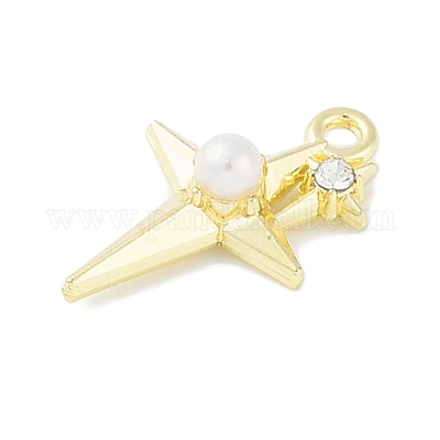 Подвески из сплава со стразами PALLOY-F018-17G-1