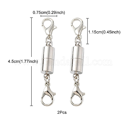 Латунные магнитные застежки KK-YW0001-58S-1