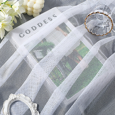 Полиэстер эластичная люверсная ткань AJEW-WH20006-273H-1