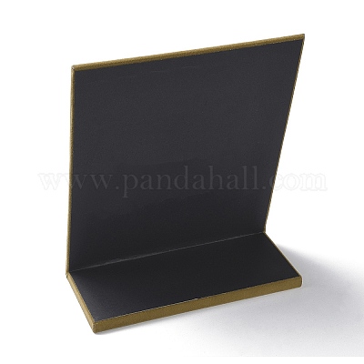 Деревянные покрытые бархатом стенды с подвесками с наклонной спинкой NDIS-Q027-02A-1