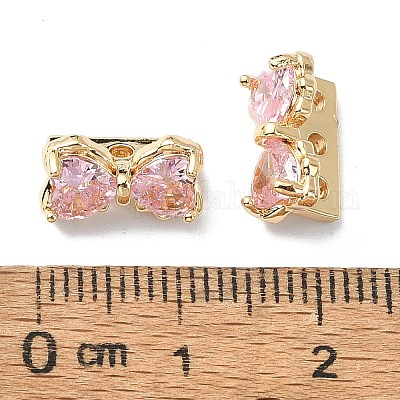 Многожильные звенья из латуни с паве из кубического циркония FIND-Z029-12C-1