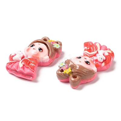 Непрозрачные кабошоны из смолы CRES-M017-01C-1