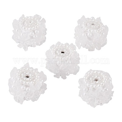 Полимерная глина с бусинами под жемчуг CLAY-TAC0020-02A-1