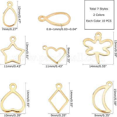 Подвески из нержавеющей стали 304 STAS-UN0017-85-1
