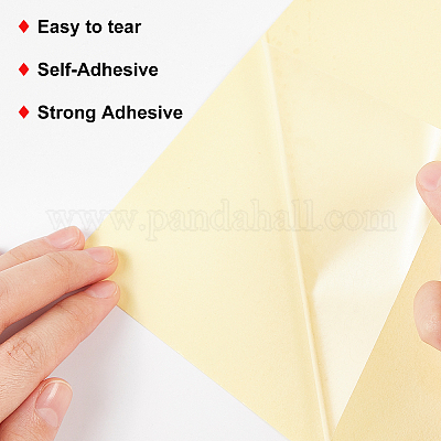 Прозрачная самоклеящаяся бумага для печати на домашних животных AJEW-BC0005-98-1