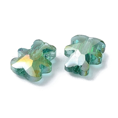 Гальванические стеклянные бусины EGLA-P059-01A-AB02-1