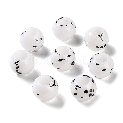 Европейские бусины из АБС-пластика&nbsp;KY-G033-01B-01-1