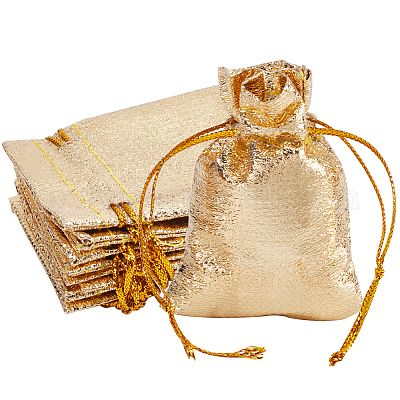 60 шт. мешочки из органзы с завязками OP-BBC0001-01A-1