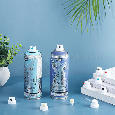 32 шт. 8-х стильный сменный колпачок для аэрозольного баллончика из полиэтилена FIND-NB0006-27-1