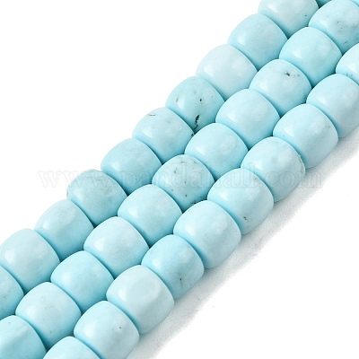 Бусины из натурального магнезита G-P598-C01-01B-1