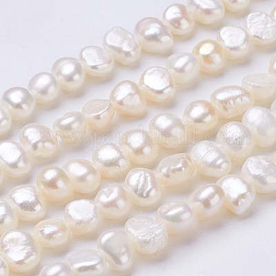 Wholesale Natural Cultured Freshwater Pearl Beads Strands 