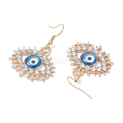 4 пара сережек-подвесок из нержавеющей стали и сплава 304 EJEW-JE06324-1