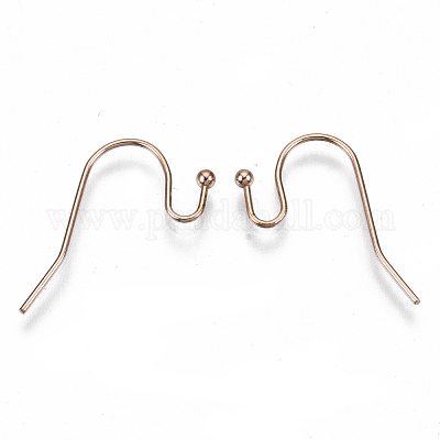 Крючки для сережек из нержавеющей стали 304 X-STAS-S111-005RG-NR-1
