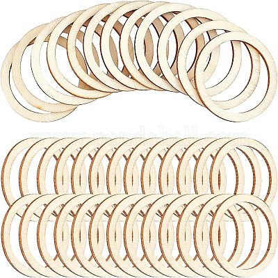 Незаконченные деревянные связующие кольца WOOD-NB0001-55-1