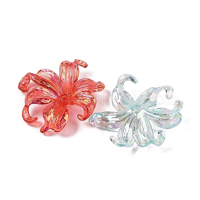 Perles en acrylique transparente&nbsp;X-MACR-K358-06A-1