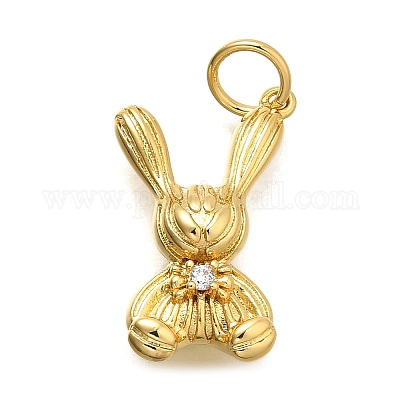 Латунные микро проложить кубического циркония подвески KK-S508-35G-1