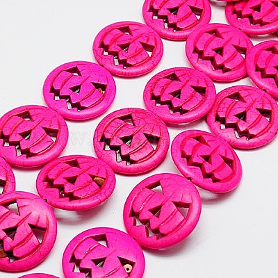 Синтетических нитей бирюзовые бусы X-TURQ-G115-30mm-M-1