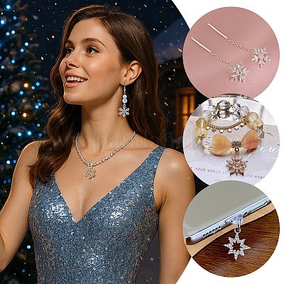 56шт 14 стильные подвески из сплава со стразами FIND-PH0025-63-1