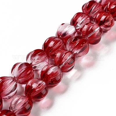 Прозрачные стеклянные бусины GLAA-F114-02B-12-1