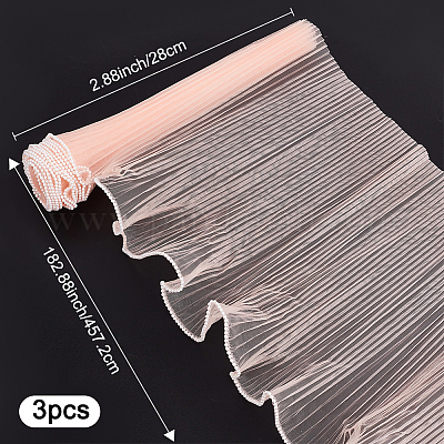 Полиэфирная сетка для обертывания цветочных букетов DIY-WH0542-38C-1