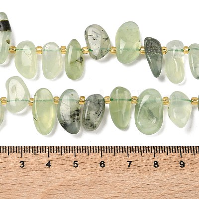 Природные пренит нитей бисера&nbsp;G-P604-A02-01-1