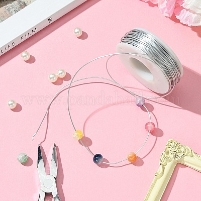 Матовый круглый алюминиевый провод AW-G001-M-0.8mm-01-1