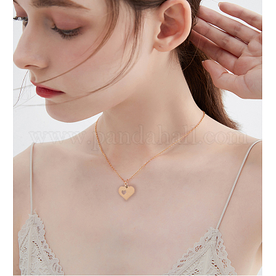 20 шт. подвески из нержавеющей стали 304 двух цветов STAS-CJ0001-154-1