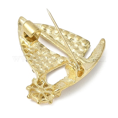 Сплавные эмалевые броши&nbsp;JEWB-I036-03A-G-1