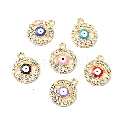 Подвески из эмали и сплава PALLOY-I217-07G-1