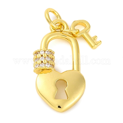 Стойки обшивки латунь микро проложить Циркон подвеску KK-M021-09G-1