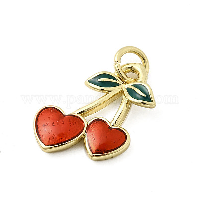 Латунь эмаль подвески KK-K302-02G-1