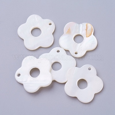 Pendentifs en coquillage d'eau douce&nbsp;SHEL-L004-03-1