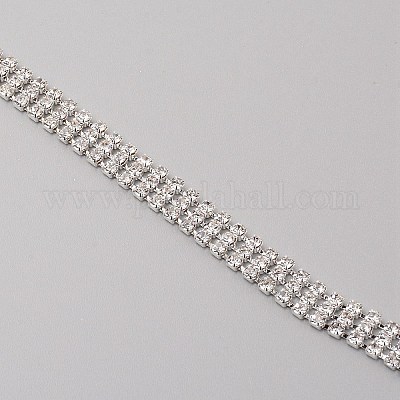 Стеклянные цепочки со стразами CHC-TAC0001-01B-1