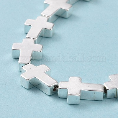 Гальванические немагнитная синтетический гематит бисер пряди G-C006-08S-1