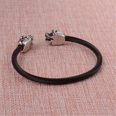 Браслеты-манжеты из нержавеющей стали 304 BJEW-L605-08B-1