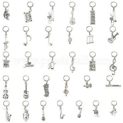 62 шт. 31-х стильные литые маркеры петель&nbsp;HJEW-CJ00058-1