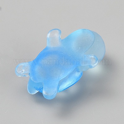 Светящиеся кабошоны из прозрачной смолы RESI-TAC0018-42A-02-1