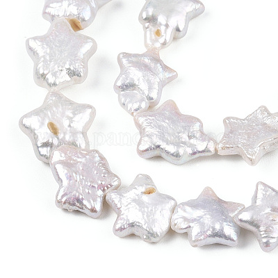 Нити натуральных бусинок из зернистого жемчуга кеши в стиле барокко PEAR-S020-Z03-1