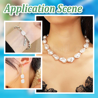 10 шт. нити бусин из натурального жемчуга Кеши PEAR-GO0001-19-1