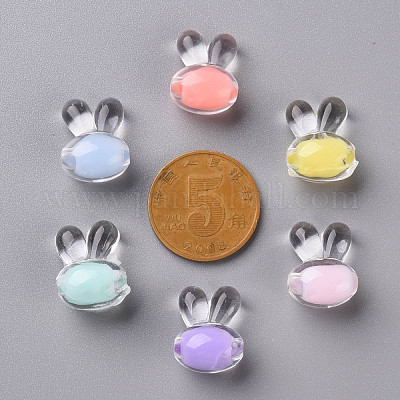 Прозрачные акриловые бусины TACR-S152-05A-1