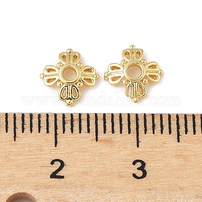 Шапочки и конусы для бусин X-KK-V015-16G-01-1