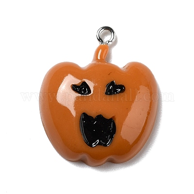 Подвески из непрозрачной смолы на хэллоуин RESI-D055-098P-1