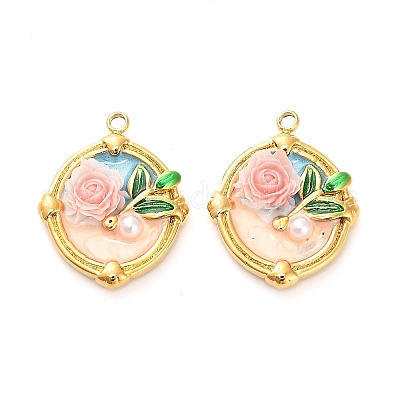 Подвески из нержавеющей стали 304 с эмалью STAS-B084-11G-02-1