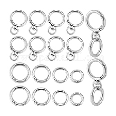 20 шт. 5 стиля застежки-защелки из цинкового сплава FIND-PH0025-09P-1