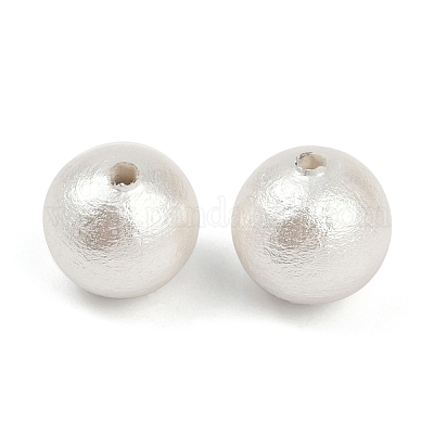 Сжатые хлопковые жемчужные бусы WOVE-V001-A01-8mm-1