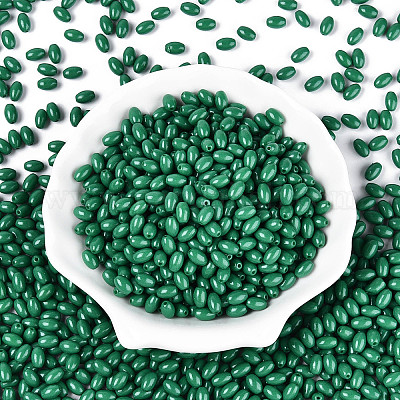 Выпечка краска стеклянные бусины SEED-T007-15O-1