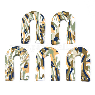 Полимерной глины ручной работы подвески CLAY-N010-027B-1