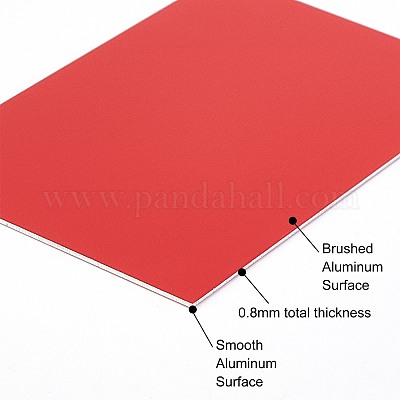 10 лист прямоугольных алюминиевых листов TOOL-GF0003-10E-1