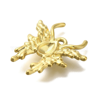 Ионное покрытие (ip) нержавеющая сталь 304 кабошоны оправы для эмали&nbsp;STAS-U031-15G-1