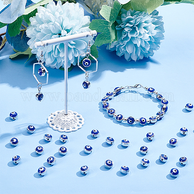 Shop NBEADS 100 Pcs Enamel Evil Eye Beads for Jewelry Making - PandaHall  Selected
